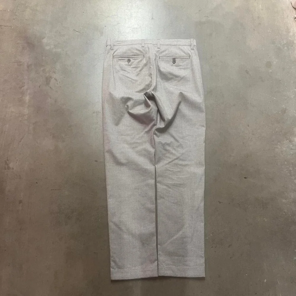 Tedd baker London men's grey suit pants chino preppy 32r